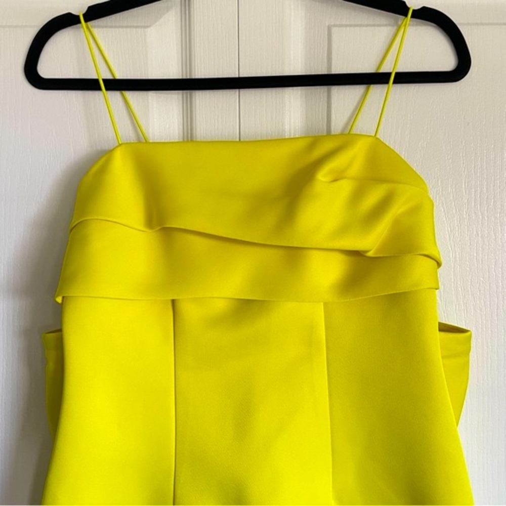 SHEIKE Women’s Amy Bow Back Dress in Citrus - Size US 4 (AU 8) - Picture 5 of 13